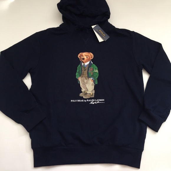Polo Ralph Lauren Other - Polo Ralph Lauren Preppy Bear Hoodie